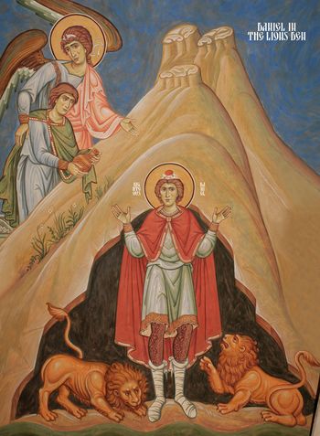 Orthodox icon of Holy Prophet Daniel