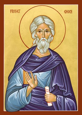 Orthodox icon of Holy Prophet Enoch