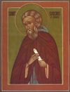 Orthodox icon of saint-sergius-of-radonezh