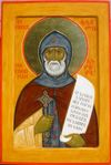 Orthodox icon of Saint Moses the Ethiopian