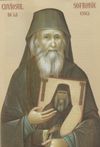 Orthodox icon of Saint Sophrony of Essex